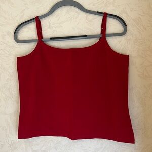 Eddie Bauer Red Camisole w/ Built in Bra Size XL